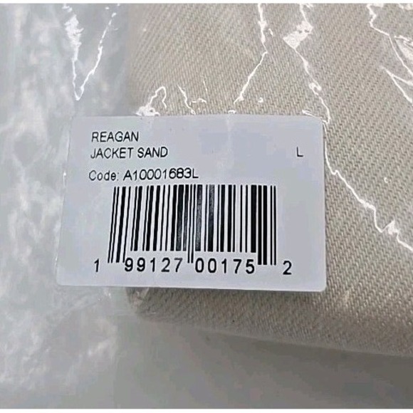 NWT Spartina 449 Utility Jacket Reagan Button Front Cropped- L - Picture 11 of 12